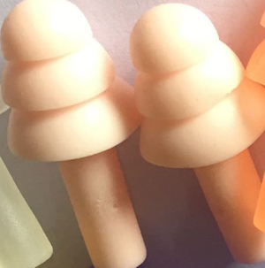 6Pairs box-packed comfort earplugs noise reduction silicone Soft Ear Plugs Swimming Silicone Earplugs Protective for sleep