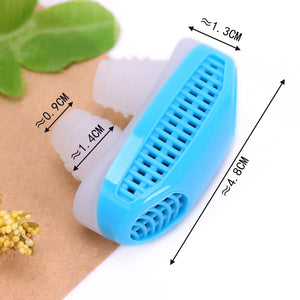 Silicone anti snoring Nasal Dilators Anti Snore Nose Clip Sleep Tray Sleeping Aid Apnea Guard Night Device