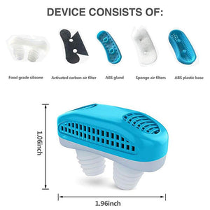 Silicone anti snoring Nasal Dilators Anti Snore Nose Clip Sleep Tray Sleeping Aid Apnea Guard Night Device