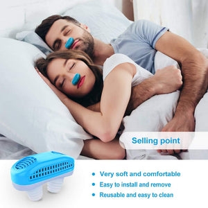 Silicone anti snoring Nasal Dilators Anti Snore Nose Clip Sleep Tray Sleeping Aid Apnea Guard Night Device