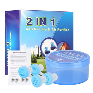 Silicone anti snoring Nasal Dilators Anti Snore Nose Clip Sleep Tray Sleeping Aid Apnea Guard Night Device